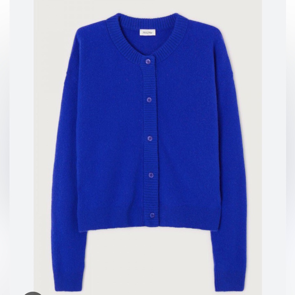 American Vintage Blue Cardigan